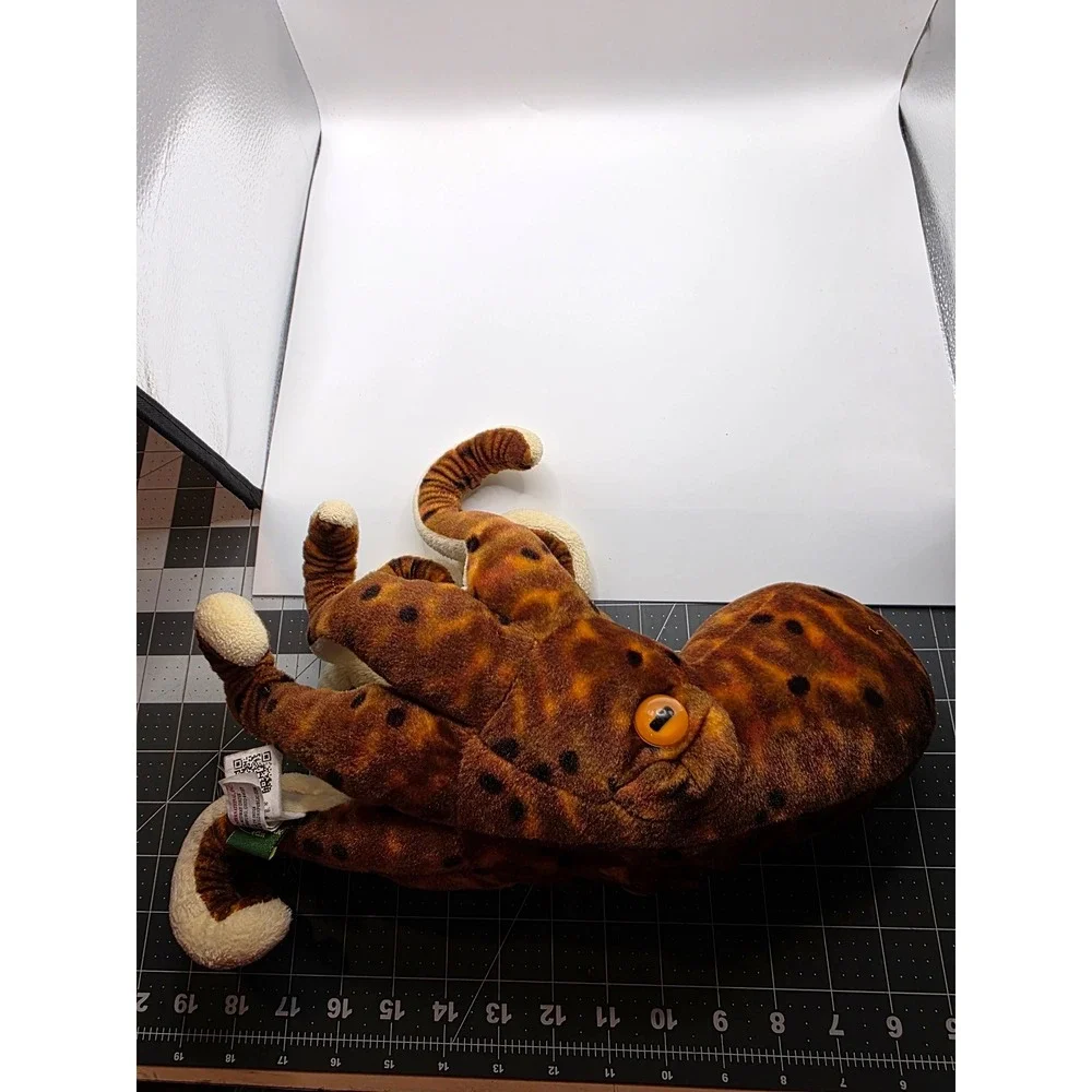 Wild Republic Octopus Plush Brown Orange Spotted Realistic 8x12